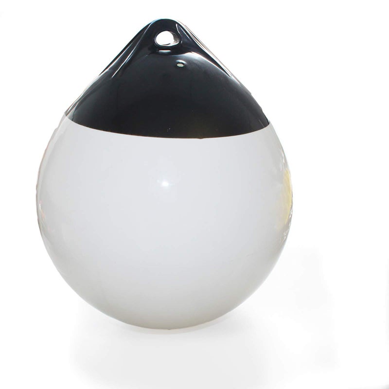 X-Haibei 1 طوف فندر كروي عائم، كرة واقية من الفينيل لحماية الرصيف (أبيض، A38(D14.9*H17.8 بوصة)) - Image 1